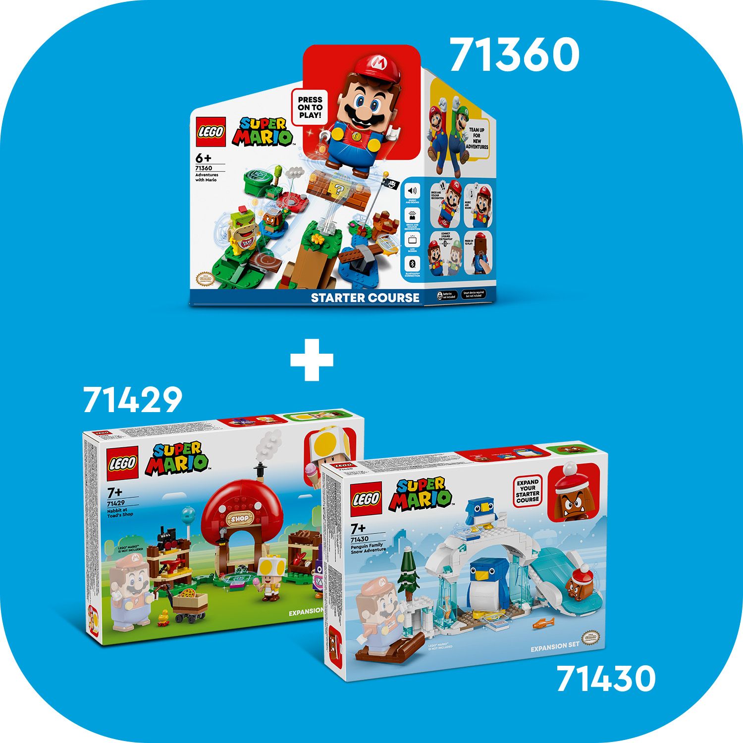 Dárkový set LEGO® Super Mario™ pro hráče
