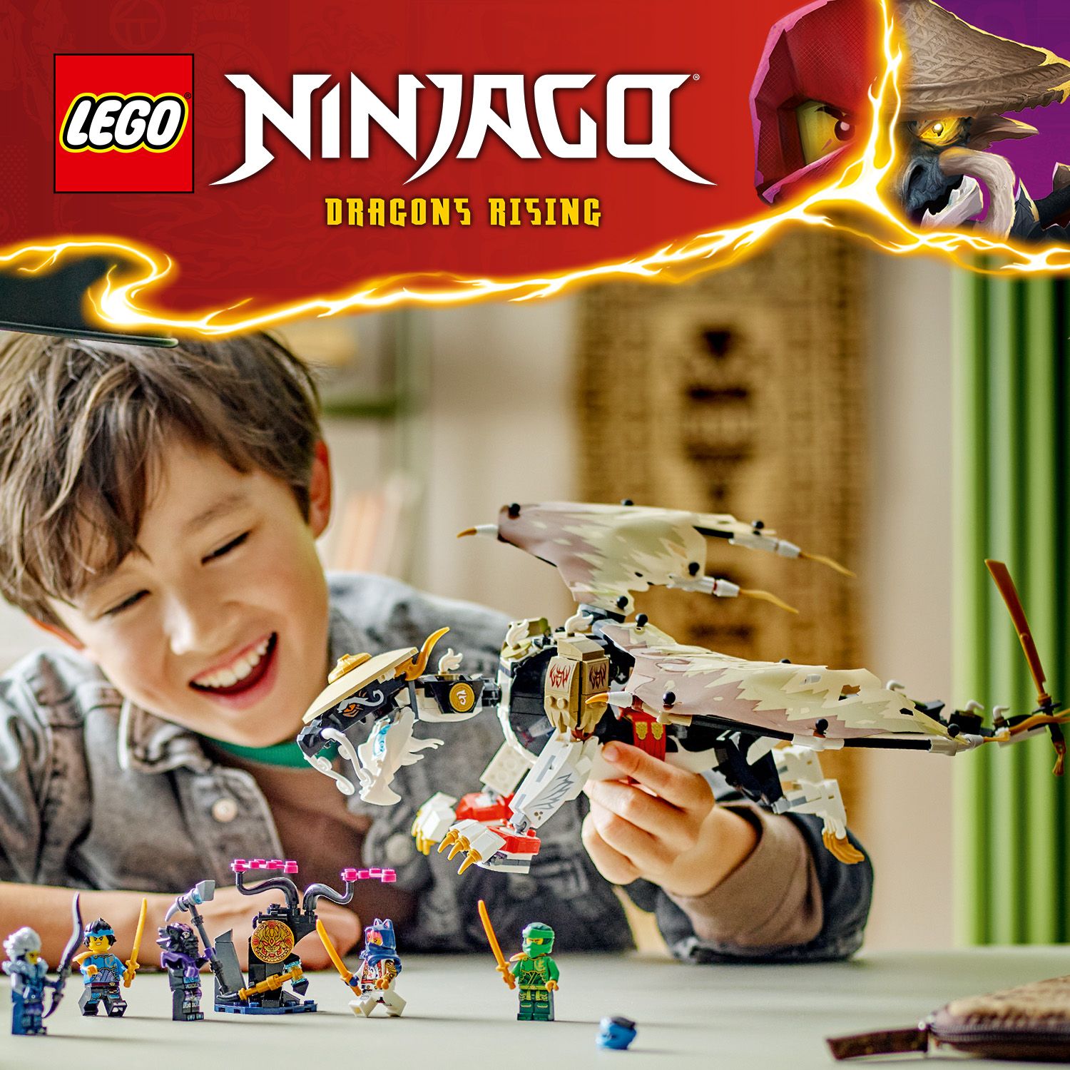Fantastická stavebnice LEGO® NINJAGO® s drakem