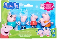 Prasátko Peppa - rodinka s Evie 5 figurek