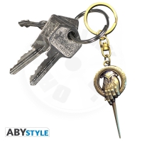 3D Klíčenka Game of Thrones "Pobočník krále" - 7,5 x 3 cm