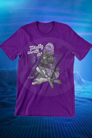 Mass Effect ToTali Worth It Tee - tričko velikost XXXL