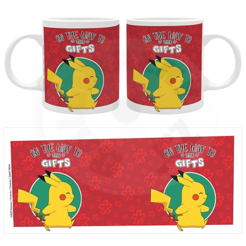 POKEMON - Mug - 320ml - "ON THE WAY TO THE GIFTS" x2_(1)