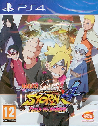 Naruto Shippuden: Ultimate Ninja Storm 4 + Road to Boruto expansion (PS4) použité