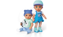 BABY born Minis Sada 2 panenek, Becky a Tom