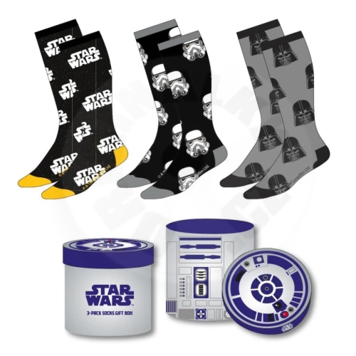 STAR WARS - Balení 3 párů ponožek Cerda (velikost 38/45)