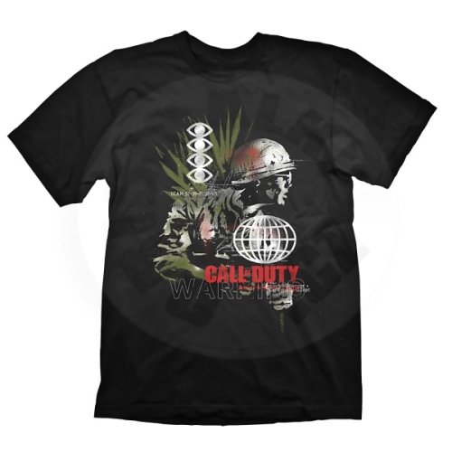 Call of Duty: Cold War T-Shirt "Army Comp" Black  - velikost - XXL