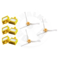 iRobot Roomba - 700 - 3pack HEPA filters and 3 pack side brush