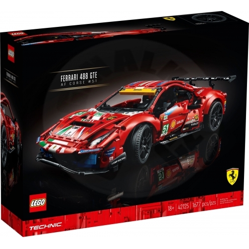 LEGO® Technic 42125 Ferrari 488 GTE „AF Corse #51”