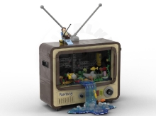 Pantasy Stavebnice - Vintage Television 19cm