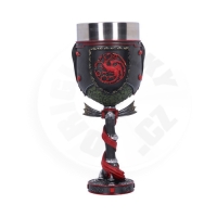 Pohár - House of the Dragon Goblet Daemon Targaryen 19,5 cm
