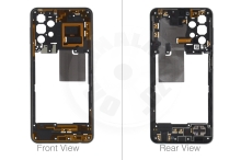 Samsung originální střední rám pro Galaxy A22 A225 - černá