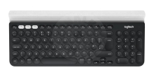 Logitech K780 Multi-Device Wireless Keyboard - (Qwertz DE) - černá / bílá Logitech K780 Multi-Device Wireless Keyboard - (Qwertz DE) - černá / bílá