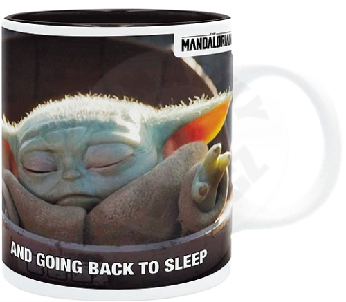 Mandalorian - mug - Baby Yoda meme
