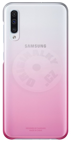 Samsung Částečně průhledný zadní kryt A50 (2019) - růžová