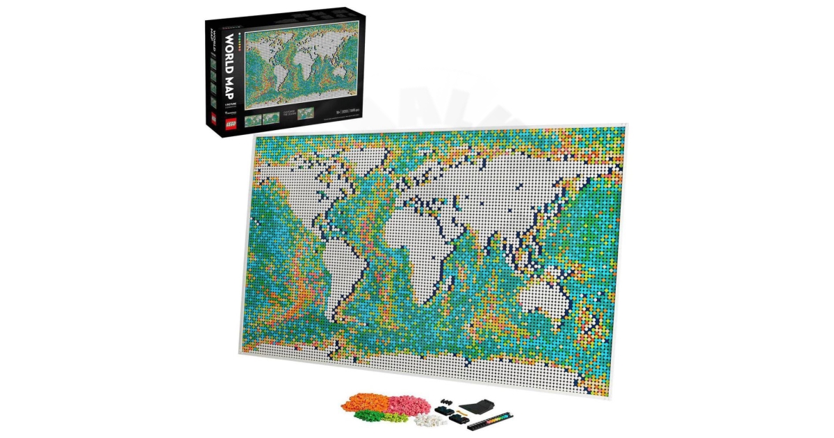 LEGO® Art 31203 World Map