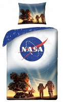 Halantex Povlečení - Nasa (NS-4066BL) 140x200, 70x90 (100% Cotton)