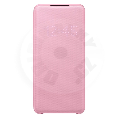 Samsung Flipové pouzdro Led View S20+ - růžová
