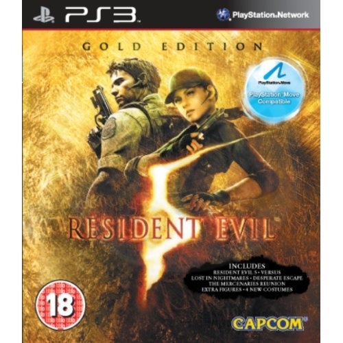Resident Evil 5: Gold Edition - Move Compatible (PS3) použité (19264)