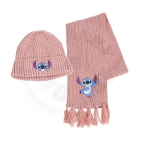 Cerda zimní set - Čepice se šálou STITCH