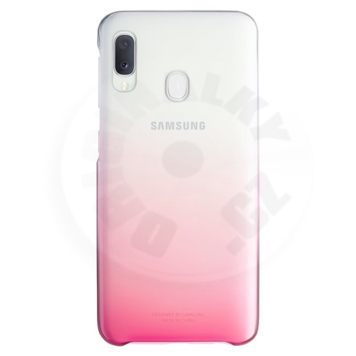 Samsung Částečně průhledný zadný kryt A20e (2019) - ružová