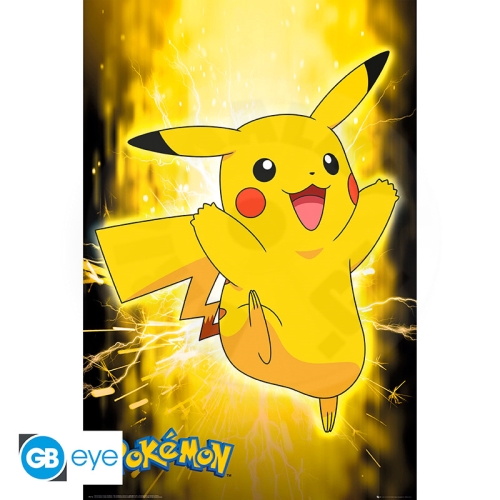 POKEMON - Poster Maxi 91.5x61 - Pikachu Neon_(1)