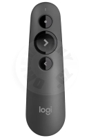 Logitech R500s bezdrátový laserový prezentér - šedá Logitech R500s bezdrátový laserový prezentér - šedá