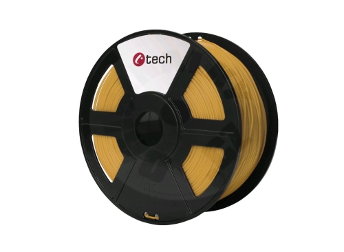 C-TECH Filament, PLA, 1,75mm, 1kg (330m) - gold