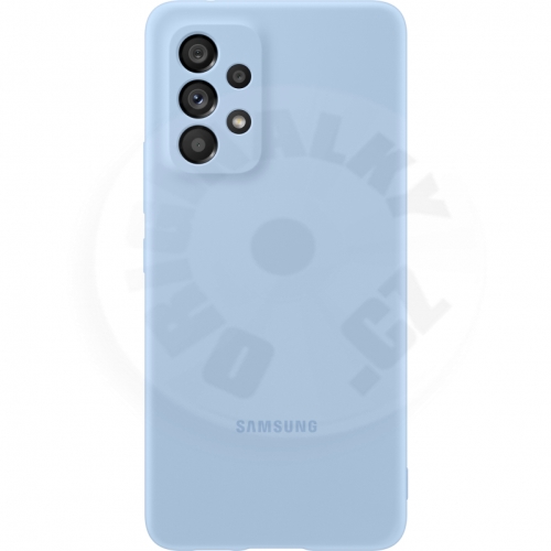 Samsung Silikonový zadní kryt  - A53 - modrá
