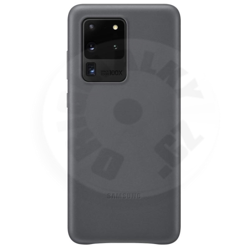 Samsung Leather Cover Galaxy S20 Ultra - Gray