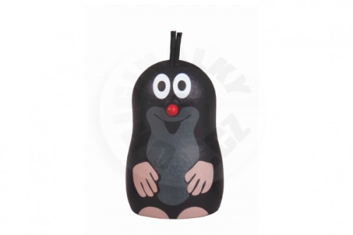 Detoa Mole magnet laughing wood 5cm in a bag