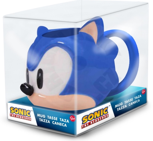 Hrnek - Sonic 3D 385 ml - sleva viz popisek