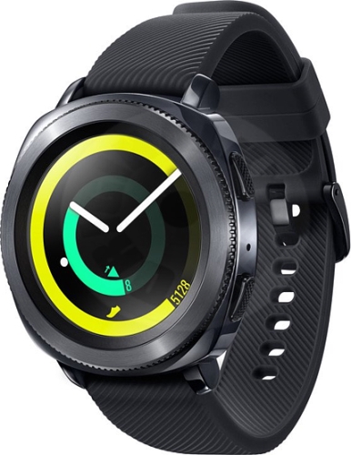 Nefunkční Samsung Gear Sport SM-R600 černá (sleva viz. popisek)