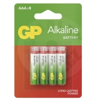 GP - alkalická, AAA, 1.5V - 8ks