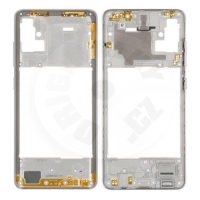 Samsung originální střední rám pro Galaxy A51 A515 - bílá