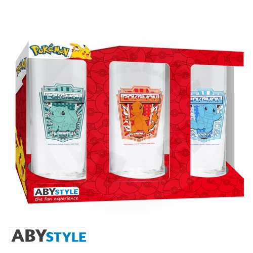 POKEMON - 3 glass set - 3 x 300 ml_(1)