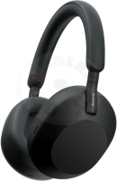 Sony bezdrátová sluchátka WH-1000XM5 s technologií pro potlačení okolního hluku, černá
