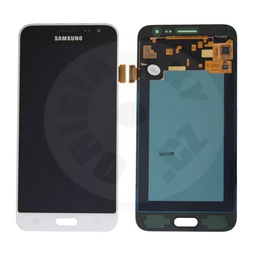 Samsung originální LCD a dotyková vrstva pro J3 - bílá