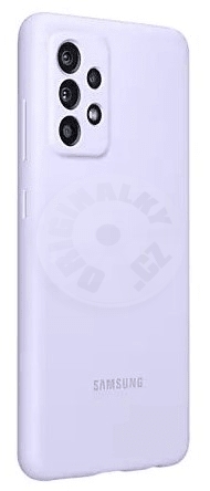 Silicone Cover A52 for Samsung Galaxy A52 5G EF-PA525TVEGEWW Violet (EU Blister)