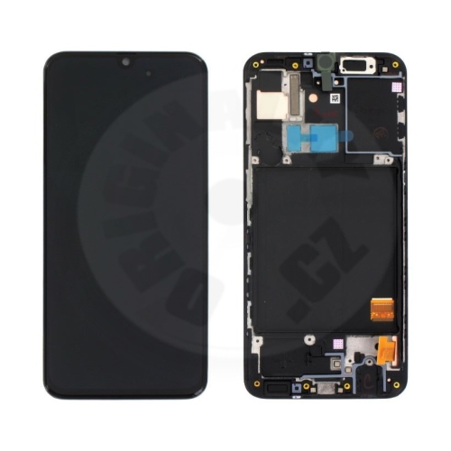 Samsung original LCD and touch layer for Galaxy A31 A315F - black