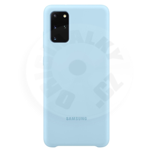 Samsung Silikonový zadní kryt S20+ - modrá