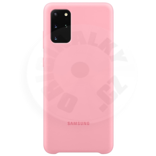 Samsung Silikonový zadní kryt S20+ - růžová