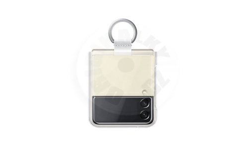 Samsung Clear Cover with Ring for Samsung Z Flip F111 (2021)- transparent