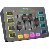 FIFINE SC3 - RGB Audio mixážní pult - černá