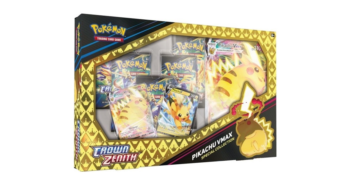 Pokémon Trading Card Games: Sword & Shield 12.5 Crown Zenith Pikachu - VMAX  Special Collection