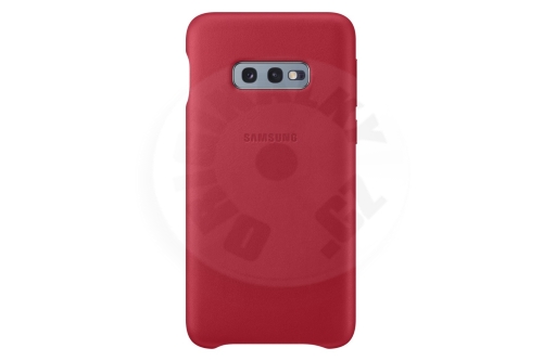 Samsung Kožený zadný kryt Galaxy S10 e - červená