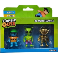 Stumble Guys 2. série 3D minifigurek – 3 figurky
