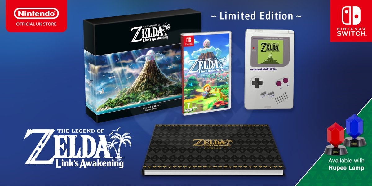 The legend of zelda links awakening limited edition switch