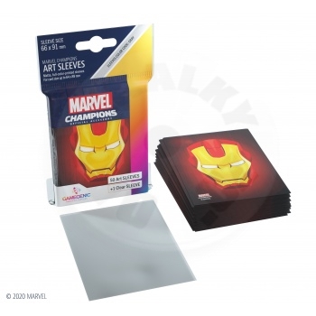 Marvel Champions Art Sleeves - Iron Man (50+1 Sleeves)