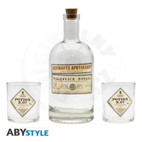 HARRY POTTER - Bottle and glasses Set - Potion_(1)