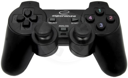 Esperanza Warrior Gamepad - černá (PC) (38662)